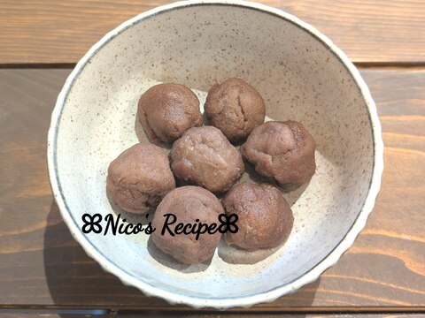 豆腐ココアだんご